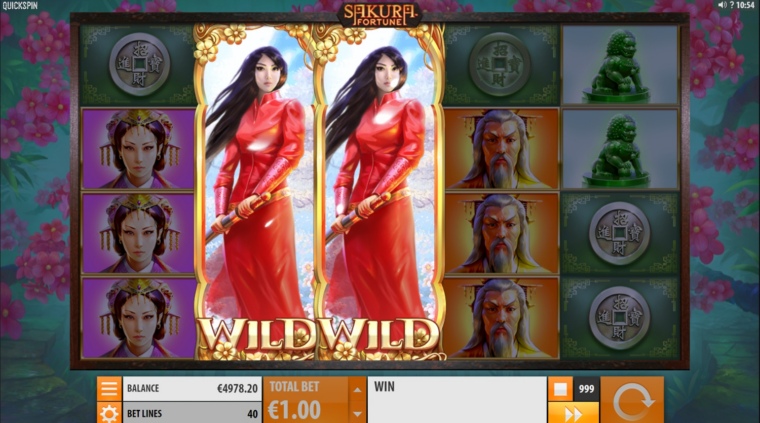 2 Wild Scatter symbols can award the respin feature
