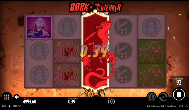 Expanding Wild symbol in the base game