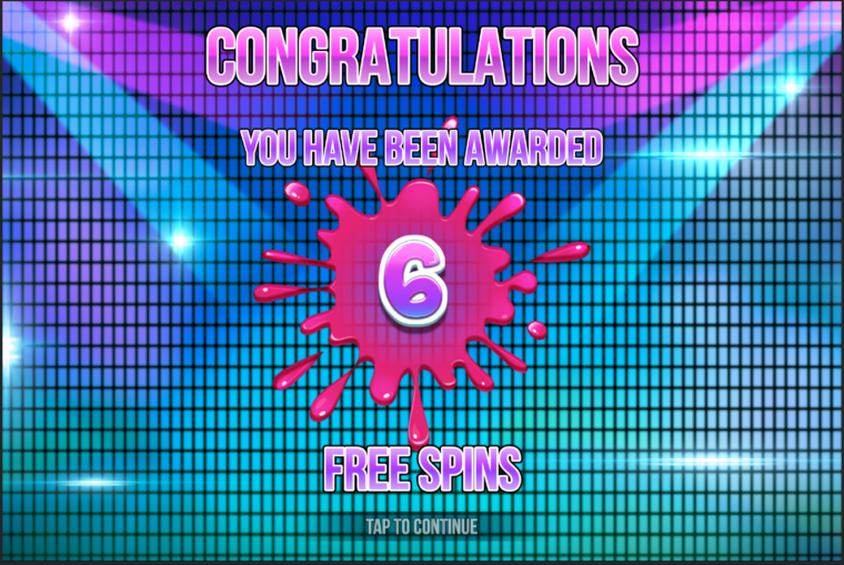 Hitting 3 Jars symbols gives you the free spins bonus