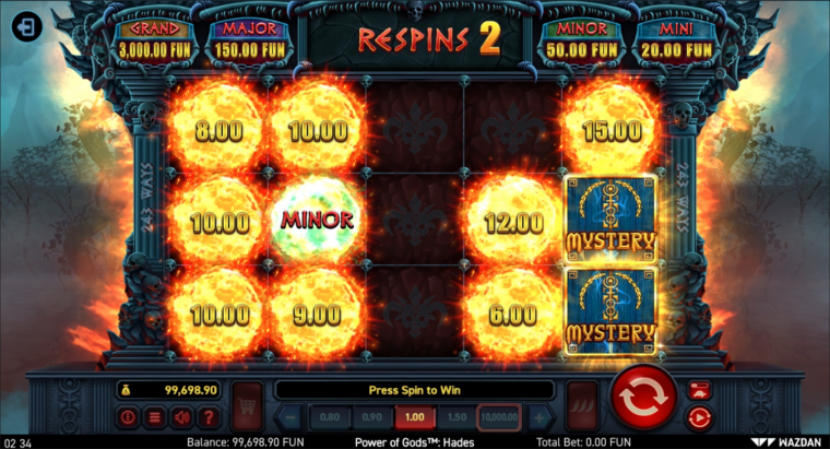 The Hold the Jackpot Bonus feature