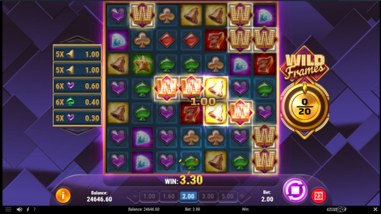 Wild Card random feature can trigger after any non-winning game round